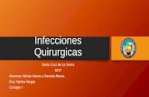 Infecciones quirurgicas - cirurgia 1 general