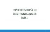 Espectroscopia de electrones Auger (AES)