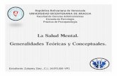 La salud mental   generalidades teóricas y conceptuales(zulaymy záez).ppsx