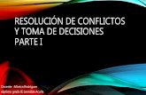 Resolución de conflictos y toma de decisiones