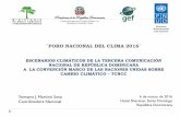 Escenarios Futuros del Clima República Dominicana