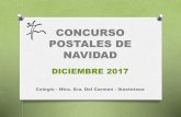 CONCURSO  POSTALES DE NAVIDAD - 2017