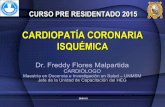 2A Cardiopatía Coronaria 2015 - Dr. Freddy Flores Malpartida