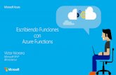Escribiendo funciones con Azure Functions