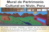 Mural de Partrimonio Cultural en Nivín, Peru