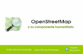 OpenStreetMap y su componente humanitaria