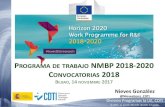 CDTI - Introducción al Programa de Trabajo NMBP y a iniciativas público-privadas