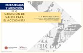 Estrategias y medición de la creación de valor para el accionista en COE Aragón