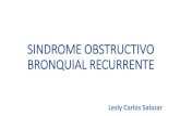 Sindrome obstructivo bronquial recurrente