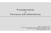 Prostaglandinas y Fármacos anti-inflamatorioscronos.unq.edu.ar/farmaco/clasespdf/PGs_AINEs_2013 M Laura Ribeir… · Son autacoides: actúan localmente sobre el tejido que las produce