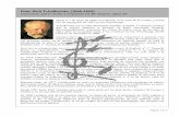 Piotr Ilich Tchaikovsky (1840-1893) Concierto para violín ... · PDF fileComenzó las clases de piano cerca de la edad de cinco años en su pueblo natal, ... Anton Rubinstein, del