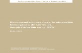RECOMENDACIONES PARA LA OBTENCION · PDF fileInformación Sanitaria e Innovación Recomendaciones para la obtención homogénea de costes de hospitalización en el SNS Julio 2013 INFORMACIÓN