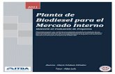 Planta de Biodiesel para el Mercado Interno - ucema.edu.ar .Anexos 0 MAESTRA EN EVALUACION DE PROYECTOS Planta de Biodiesel para el Mercado Interno Alumno: Mario Esteban Cittadini
