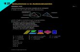 Soluciones a la Autoevaluación - · PDF fileUnidad 12. Figuras geométricas 12 Soluciones a la Autoevaluación ¿Conoces los polígonos regulares y sus elementos? 3 Di qué polígonos