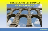 HIDRAULICA DE LOS SISTEMAS DE AGUA POTABLEhidrauvlica.weebly.com/uploads/5/3/3/9/5339473/hidraulica_de_los... · PROPIEDADES DE LOS FLUIDOS ... Fórmula de HAZEN y WILLIAMS o iguales