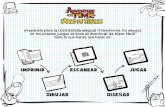Imprime el Kit Básico - Cartoon · PDF fileDibuja la lava y la bola de fuego Algunos símbolos hacen más peligroso tu juego. ¡Dale vida al juego con unos cuantos riesgos! Debes