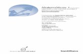 SOLUCIONARIO SANTILLANA - matesap · PDF fileEl Solucionario de Matemáticas aplicadas a las Ciencias Sociales para 1.º de Bachillerato es una obra colectiva concebida, diseñada
