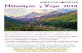 imalayas y Yoga - Padmasana · PDF fileAtravesaremos los puentes colgantes peatonales sobre el Ganges, Ram Jhula y Lashman Jhula y su zona comercial de puestos tibetanos y de artesanía