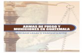 ARMAS DE FUEGO Y MUNICIONES EN GUATEMALA - …cicig.org/uploads/documents/informes/INFOR-TEMA_DOC01_20091201… · ARMAS DE FUEGO Y MUNICIONES EN GUATEMALA Mercado legal y tráfico