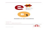 MODELO DE EXAMEN - · PDF file© instituto cervantes 2012 b 1 Índice de contenidos prueba de comprensiÓn de lectura clave de respuestas prueba de comprensiÓn auditiva clave de respuestas
