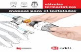 manual para el instalador - orkli.com guia INSTALADOR.pdf · o bien mediante medios adicio-nales: cáñamo, tefl ón ...