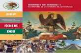 HISTORIA DE MÉXICO II · PDF fileNúmero de registro en trámite ... Cuadernillo de actividades de aprendizaje / Historia de México II Dentro del marco de la Reforma Educativas en