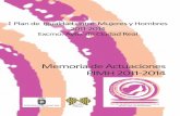 1 Memoria Plan Igualdad entre Mujeres y Hombres 2011 …ciudadreal.es/documentos/memoriaPlanIgualdadMujer... · proyectos de las políticas ... de un folleto informativo sobre ^ ómo