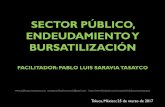 SECTOR PÚBLICO, ENDEUDAMIENTO Y  · PDF filecohersión y su capacidad de actuación sobre las fuerzas sociales.   competitividadyeconomia@gmail.com