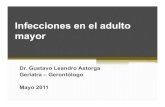 Infecciones en el adulto mayor 2011 (2) - Geriatría ... · PDF fileInfecciones en el adulto mayor Dr. Gustavo Leandro Astorga Geriatra – Gerontólogo Mayo 2011