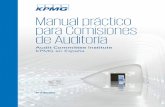 Manual práctico para Comisiones de Auditoría - KPMG · PDF file16 Evaluación de la función de auditoría interna 295 17 Informe sobre el proceso del concurso de auditoría 304