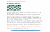 EL ATAQUE PANOV - · PDF fileaperturas en el Ajedrez. Y está recomendado para jugadores que gusten de posiciones de corte estratégicas, pero con mucho dinamismo, donde predominen