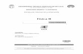 Física II - · PDF fileFísica General, Tercera Edición, Publicaciones Cultural, México, ... • BUECHE, F. Fundamentos de Física I Tercera edición, Editorial MCGRAW- HILL, Bogotá