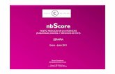 nbScore Agencias Creativas Ene-Jun · PDF fileCreativo (social media). La Dirección General del Tesoro y Política Financiera ha ... con Contrapunto Barcelona) Starmax (lanzamiento