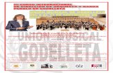 UNIÓN MUSICAL DE GODELLETA - antiguo.fsmcv.organtiguo.fsmcv.org/news/Cartel 2014.pdf · de Contrapunto y Fuga y de Dirección de Orquesta. Es Doctora por la IE ... con directores