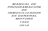 MANUAL DE PROGRAMACIÓN DE INMOVILIZADORES …automotrizenvideo.com/wp-content/sp-resources/forum-file-uploads... · 2 La fabricante de autos General Motors introduce a partir de