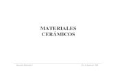 MATERIALES CERÁMICOS - materias.fi.uba.armaterias.fi.uba.ar/7201/CERAMICOS-I.pdf · Materiales Industriales I Fac. de Ingeniería - UBA Mica Mineral constituído por silicatos de