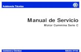 Manual de Servicio - Diagramasde.comdiagramasde.com/diagramas/otros2/cummins_serie_c[1][1].pdf · Manual de Servicio Motor Cummins Serie C ... *Todos los motores automovilísticos
