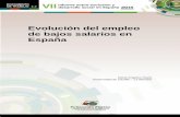 Evolución del empleo de bajos salarios en España - Cá · PDF file4.2 Evolución del empleo de bajos salarios en España 2 1. Introducción El objetivo de este documento es describir