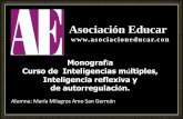 Asociación  · PDF fileLa Teoría de las Inteligencias Múltiples defiende que tenemos varias inteligencias, ... flexibilidad, coordinación óculo-manual y equilibrio