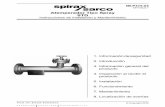 Atemperador Tipo Spray STD - Spirax Sarco · PDF filevapor saturado que está en el Grupo 2 de la antedicha Directiva de ... vapor siguen siendo las mismas que el tamaño de la ...