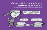 Alergias a los alimentos - fns-prod. · PDF fileaparecer en un plazo de minutos a horas después de la exposición a ... Tenga presente que los niños de diferentes ... • Siento