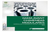 GAMA AVANT CHIMENEAS MODULARES - · PDF fileGeometry Geometría de piezas Gama / Range: AVANT Modelos / Models:KA - KC - KE - KG MÓDULO RECTO 1 M STRAIGHT PIPE 1 M Øint 80 100 125