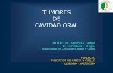 TUMORES DE CAVIDAD ORAL - · PDF fileTUMORES DE CAVIDAD ORAL AUTOR: Dr. Alberto G. Corball Dr. en Medicina y Cirugía. Especialista en Cirugía de Cabeza y Cuello FUNDACYC FUNDACION