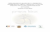 Programa Diplomado en Bases de la Medicina Tradicional ...pranakine.cl/wp-content/uploads/2016/12/Programa-MTCH2017-1.pdf · El ejercicio de la Kinesiología en Chile, a lo largo