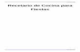 Gallina Blanca ® 2010 Recetario de Cocina para Fiestas · PDF fileIndice de recetas - Canelones de navidad - Besugo a la madrileña - Escudella i carn d'olla - Faisán asado a las