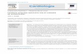 Revista Colombianade Cardiología - · PDF filedel arco aórtico, sin velocidades anormales, resolu-ción de la hipertroa ventricular derecha y desaparición de la hipertensión pulmonar.