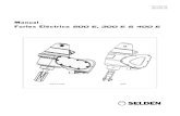 Manual Furlex Eléctrico 200 E, 300 E & 400 E · PDF fileTD en el margen indica que la información es específica para la motorización de un FURLEX BAJO CUBIERTA (TD). ... (Bajo