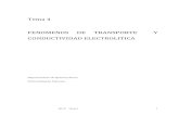 Tema 4 FENOMENOS DE TRANSPORTE Y · PDF fileQF‐III Tema 4 3 4.1.‐ Introducción La mayoría de sistemas estudiados en química son sistemas en equilibrio, por ejemplo, la termodinámica