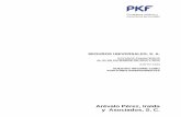 ESTADOS FINANCIEROS JUNTO CON - · PDF fileArévalo Pérez, Iralda y Asociados, S.C. es una firma de la red de Firmas legalmente independientes PKF International Limited y no acepta