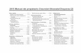 2015 Manual del propietario Chevrolet Silverado/Cheyenne M · PDF fileControl de la caja de cambios electrónica (si está equipado). Vea Tracción en las cuatro ruedas en la página
